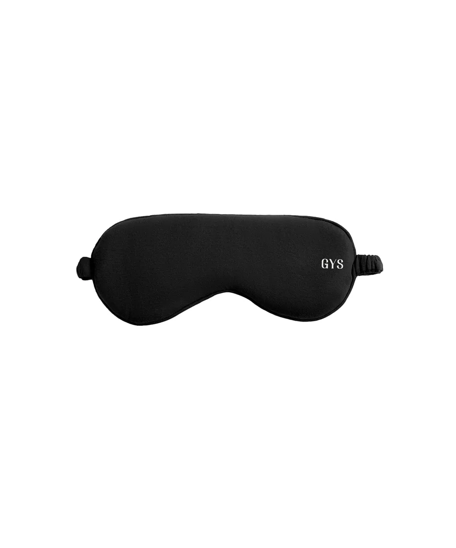 Bamboo Viscose Sleep Mask for Sleeping and Travel — Black · One size by GYS Pajamas