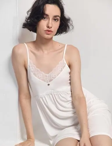 Bamboo Viscose Sleeveless Nightgowns for Women by GYS Pajamas