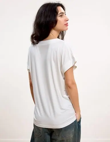 Bamboo Viscose T Shirts for Women by GYS Pajamas